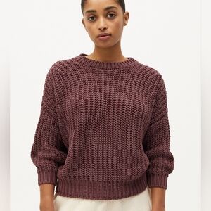 Babaa jumper no 18 in black cherry